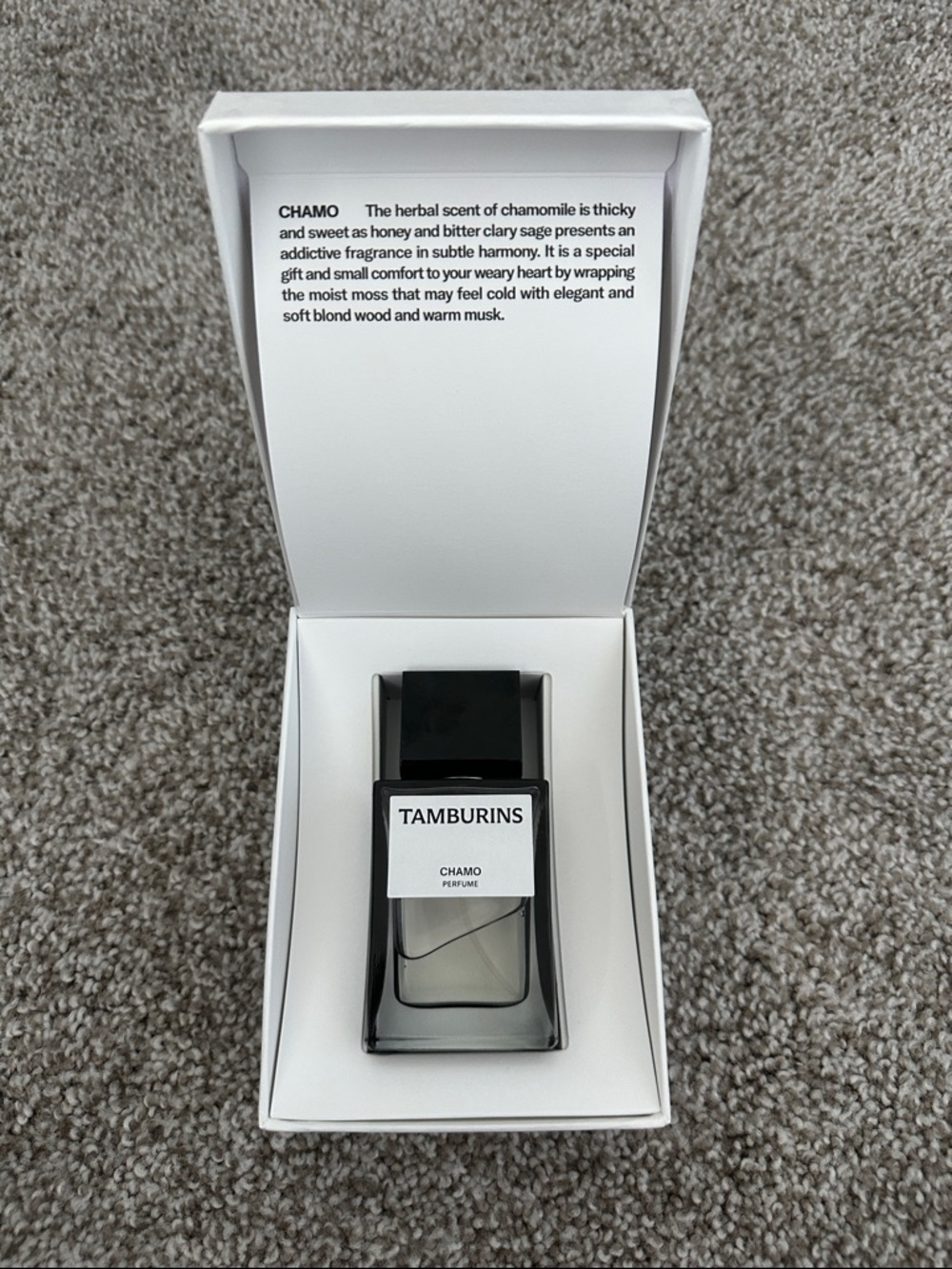 New Tamburins Chamo Perfume in 50ml + Dog Charm - Picture 3 of 7